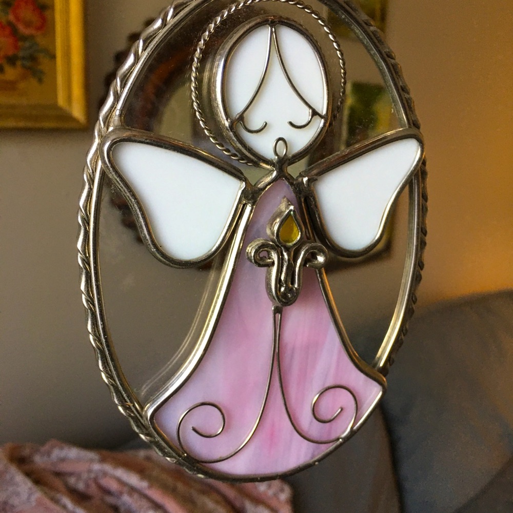 Angel Stained Glass Sun Catcher